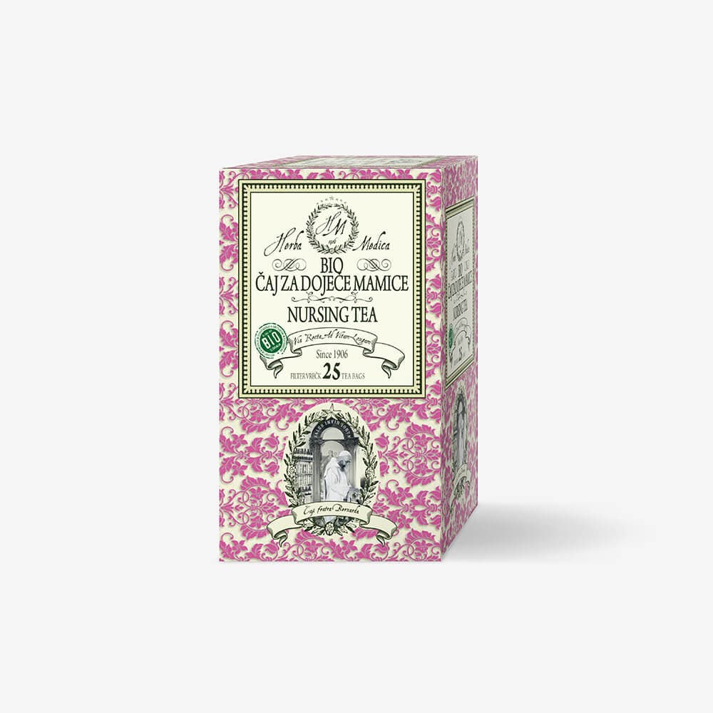 Ekološki čaj za dojenje z 25 čajnimi vrečkami od Herba Medica