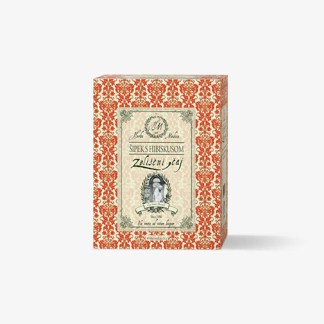 GASTRO ČAJ | Šipek s hibiskusom 40 vrečk