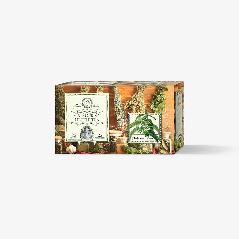 Herba Medica koprivni čaj s svežo koprivo in sušenimi zelišči