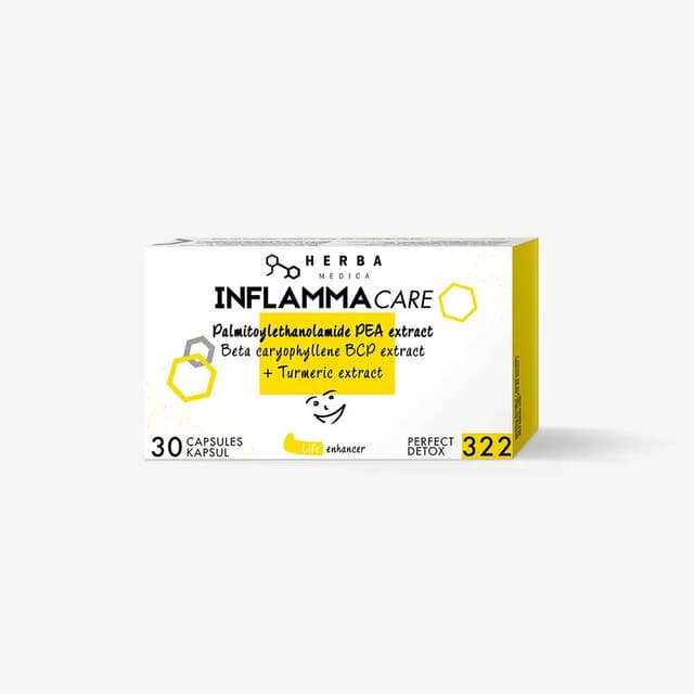 InflammaCare PEA| Kurkuma, Beta kariofilen, Eugenol