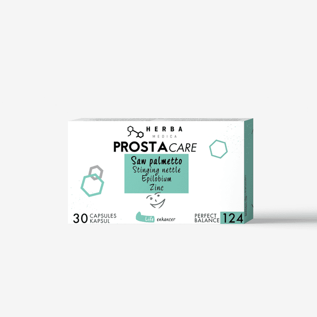 PROSTACARE|kot naravna podpora za normalno delovanje prostate|KAPSULE