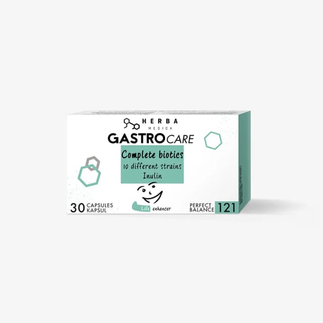 GASTROCARE Complete Biotics | 10 sevov + Inulin KAPSULE